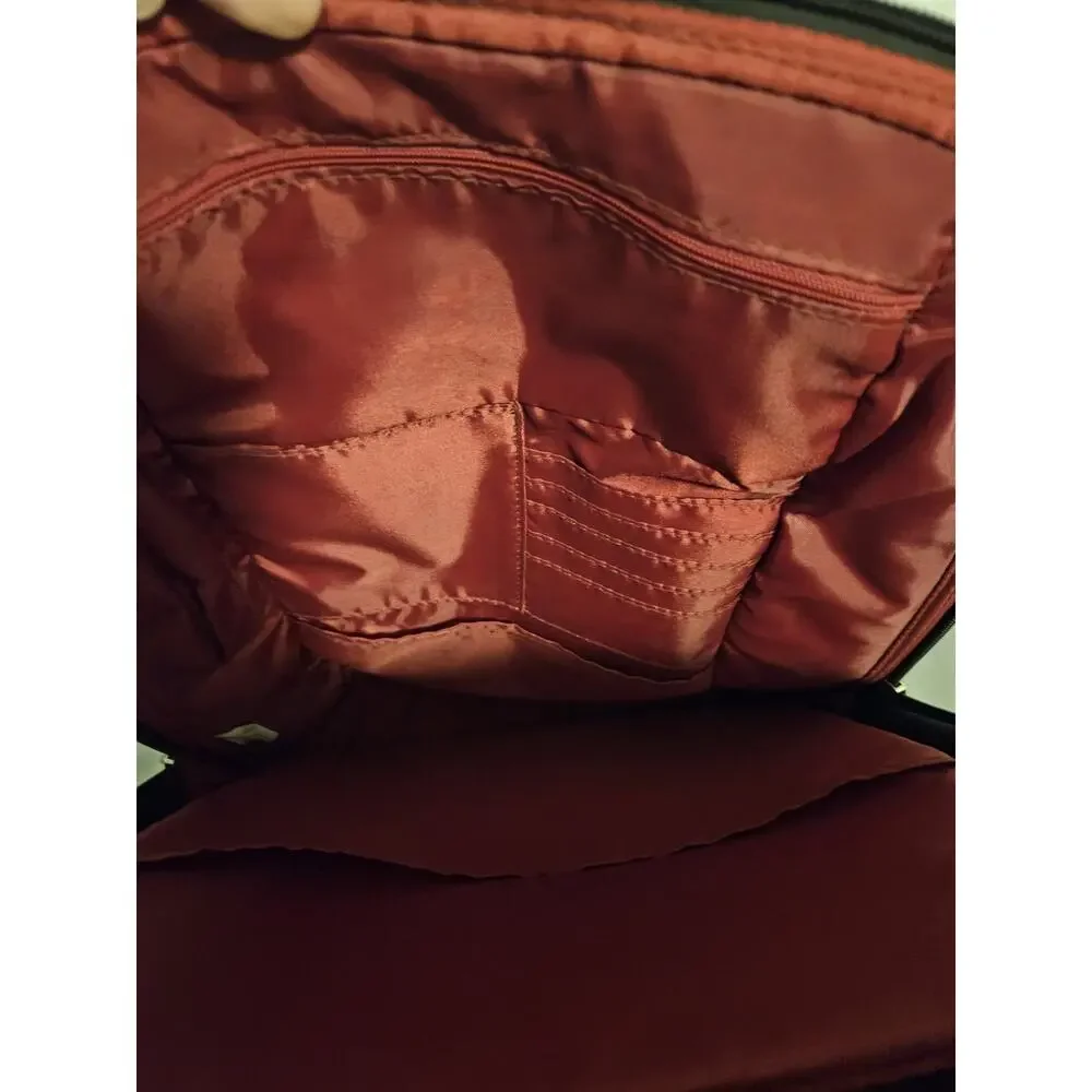 Belkin F8N052 Sling Backpack Laptop Tablet Carry Bag Tote Black/Red 18